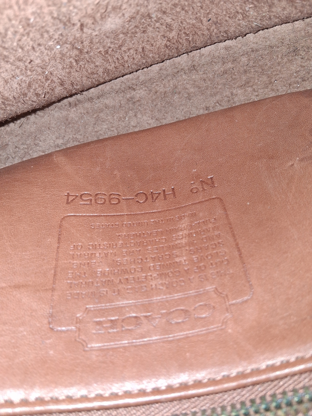 Coach Blast From The Past So Cute Brown Leather Turn-Lock Crossbody Bag ( USA) - Picture 2 of 13